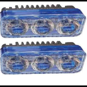 FARO NIEBLA 3 LED 6W BLANCO FIJO Y ESTROBO 10-60V PAR