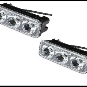 FARO NIEBLA 3 LED 6W BLANCO FIJO Y ESTROBO 10-60V PAR