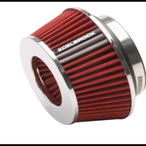 FILTRO ALTO FLUJO DEPORTIVO CORTO ROJO ENTRADA 3"PIEZA