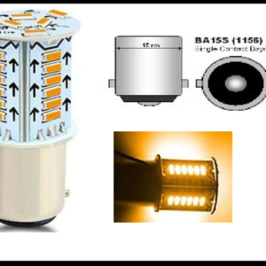 FOCO 1141 30 HIPER LED AMBAR SECUENCIAL 12V PIEZA