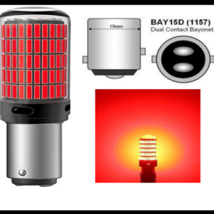 FOCO 1157 144 HIPER LED ROJO ALTA INTENSIDAD CANBUS 12-24V PIEZA