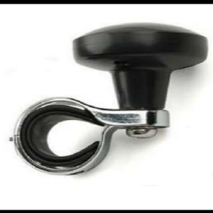 PERILLA P/VOLANTE NEGRO-CROMO PLASTICO PIEZA
