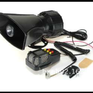 BOCINA 5 TONOS C/ ALTAVOZ 100W 12V PIEZA