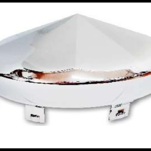 TAPA CENTRO DE RIN DELANTERA PARA CAMION PRISMA METALICA CROMADA PIEZA