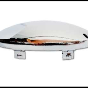 TAPA CENTRO DE RIN DELANTERA PARA CAMION REDONDA METALICA CROMADA PIEZA