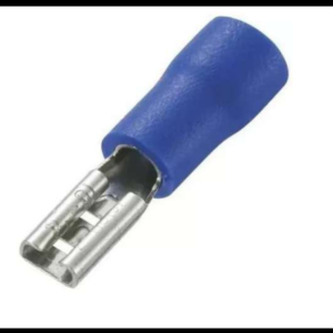 TERMINAL HEMBRA AISLADA AZUL MINI BOLSA 100 PIEZAS