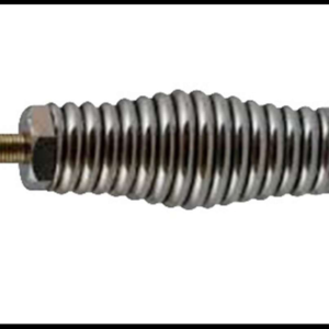 RESORTE PARA ANTENA CB BARRIL DELGADO   METALICO CROMADO PIEZA
