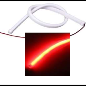TIRA LED ROJA LUZ FIJA 30CM 12V PIEZA