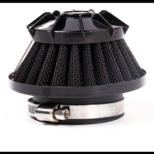 FILTRO ALTO FLUJO PARA MOTOCICLETA NEGRO CORTO 35,42,48MM PIEZA