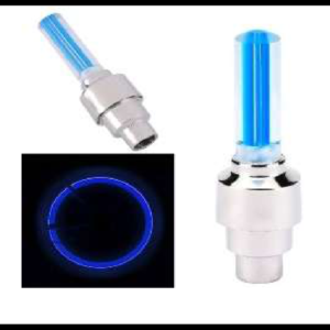 TAPON DE VALVULA CON LUZ AZUL PAR