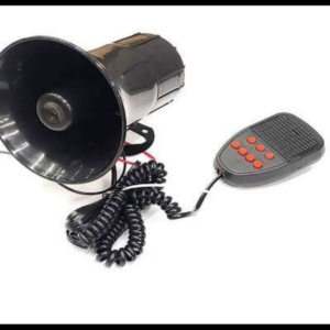 BOCINA 7 TONOS C/ ALTAVOZ 100W 12V PIEZA
