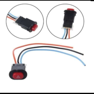 SWITCH DE INTERMITENTES PARA MOTOCICLETA 12V PIEZA