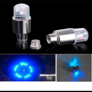 TAPON DE VALVULA CON LUZ AZUL CON SENSOR PARA LA OBSCURIDAD PAR