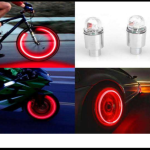 TAPON DE VALVULA CON LUZ ROJO CON SENSOR PARA LA OBSCURIDAD PAR