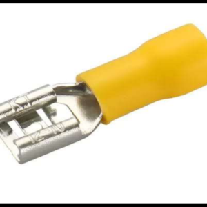TERMINAL HEMBRA F5.5-250 AISLADA AMARILLA BOLSA 100 PIEZAS