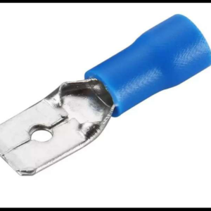 TERMINAL MACHO AISLADA AZUL BOLSA 100 PIEZAS