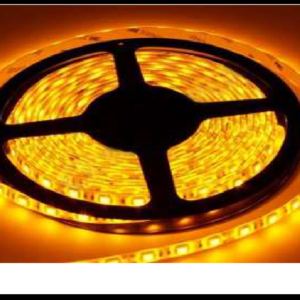 ROLLO TIRA LED 5050 AMBAR 12V 5 METROS
