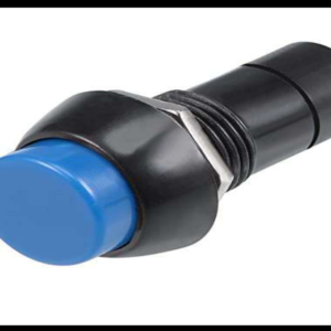 SWITCH REDONDO PUSH AZUL PIEZA