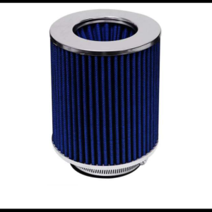 FILTRO DE ALTO FLUJO RECTO UNIVERSAL AZUL/CROMO PIEZA