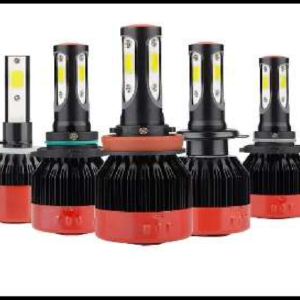 FOCO LED 9007 K2 LED COB 3 CARAS 9000 LUMEN 90W 12V JUEGO