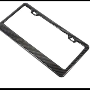 MARCO DE PLACA CARBONO METALICO UNIVERSAL PIEZA