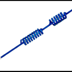 ANTENA PARA CB DOBLE ASPIRAL ALUMINIO AZUL PIEZA