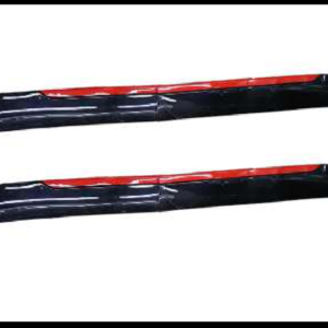 LIP SPLITTER LATERAL UNIVERSAL PLASTICO NEGRO 1.9M LARGO SET 4 PIEZAS