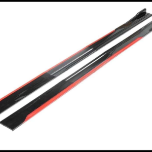 LIP SPLITTER LATERAL UNIVERSAL PLASTICO NEGRO 2.2M LARGO SET 4 PIEZAS