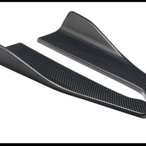 ALERON ESQUINERO TRASERO RECTO UNIVERSAL CARBONO 47CM PAR