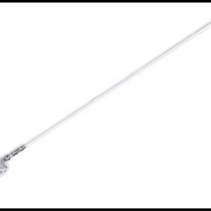 ANTENA DECORATIVA BLANCA 1 METRO CON BASE Y RESORTE PIEZA