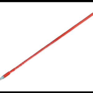 ANTENA PARA CB 90CM ROJA FIBRA DE VIDRIO 6MM DIAMETRO PIEZA