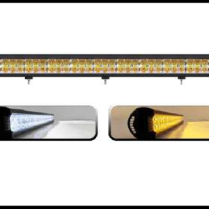 BARRA 66 LED 198W LUZ BLANCA/AMBAR FIJA Y ESTROBO 77.5CM 12V PIEZA