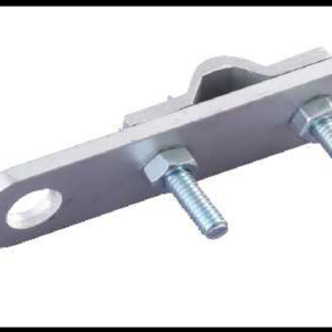 BASE PARA ANTENA CB RECTA 2 TORNILLOS  SIN MONTAJE ALUMINIO PIEZA