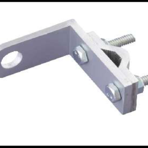 BASE PARA ANTENA CB ESCUADRA 2 TORNILLOS SIN MONTAJE  ALUMINIO PIEZA