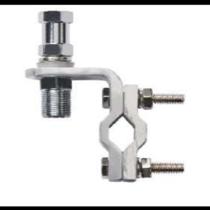 BASE PARA ANTENA CB ESCUADRA 2 TORNILLOS CON MONTAJE ALUMINIO PIEZA
