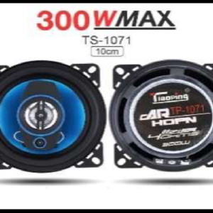 BOCINA AUDIO COAXIAL 2 VIAS 10CM 300W MAX 4 OHMS 12V JUEGO