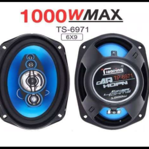 BOCINA AUDIO COAXIAL 2 VIAS 6X9 1000W MAX 4 OHMS 12V JUEGO