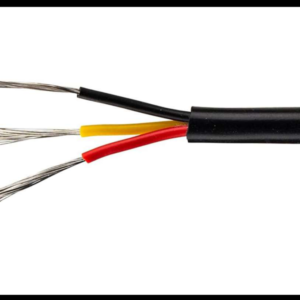 CABLE AUTOMOTRIZ 16 AWG 3 LINEAS NEGRO/ROJO/AMARILLO RECUBRIMIENTO NEGRO ROLLO 100 METROS
