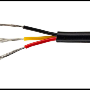 CABLE AUTOMOTRIZ 18 AWG 3 LINEAS NEGRO/ROJO/AMARILLO RECUBRIMIENTO NEGRO ROLLO 100 METROS