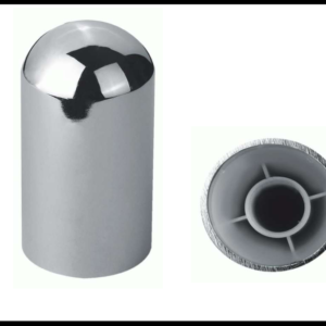 CAPUCHON CROMADO PLASTICO ALTO 9.5CM ROSCA PIEZA