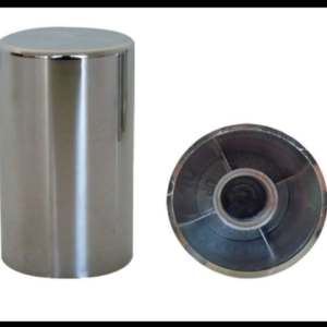 CAPUCHON CROMADO PLASTICO ALTO 9CM ROSCA PIEZA