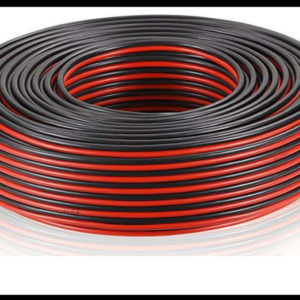 CABLE BOCINA 10 AWG ROJO / NEGRO ROLLO 100 METROS