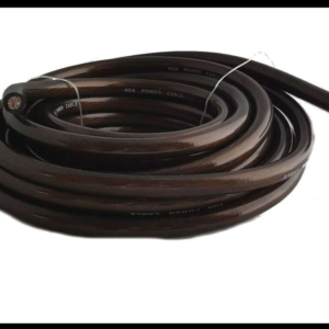 CABLE BATERIA / AMPLIFICADOR 4 GA NEGRO  ROLLO 50 METROS