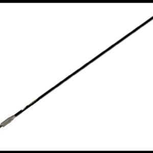 ANTENA PARA CB CHICOTERA 240CM NEGRA FIBRA DE VIDRIO 6MM DIAMETRO PIEZA