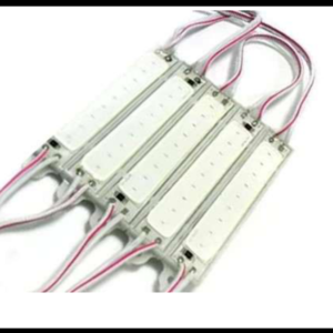 MODULO LED COB 2W RECTANGULAR AZUL 12V PAQUETE 20 PIEZAS