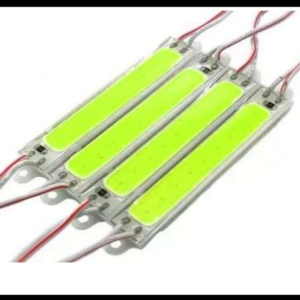 MODULO LED COB 2W RECTANGULAR VERDE 12V PAQUETE 20 PIEZAS