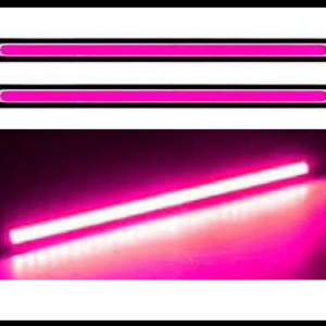LUZ DECORATIVA LED COB 17CM ROSA 12V JUEGO