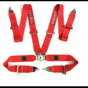 CINTURON DE SEGURIDAD 4 PUNTOS ROJO JUEGO