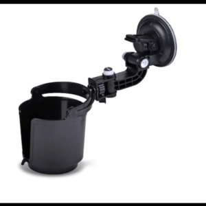 PORTA VASO NEGRO CON CHUPON PARA ADHERIR AL VIDRIO PIEZA