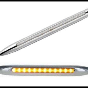 PLAFON 36 LED AMBAR 3 FUNCIONES FIJA, ESTROBO Y SECUENCIAL TAMA?O X 12V MEDIDAS: 33 X 2.7 X 1.9 CM
